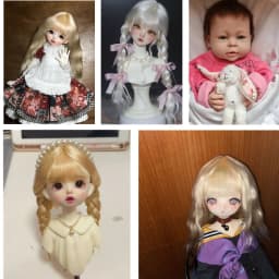 25-30cm 10grams /bag Reborn Doll Mohair DIY 1/3 1/4 BJD Doll Wig Top Quality Reborn Doll Mohair Hand Rooted Doll Hair Accessory