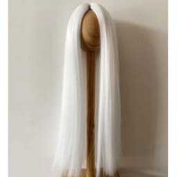 New Style 1/3 1/4 1/6 1/8 Bjd SD Doll Wig High Temperature Wire Long Straight Wine Red Wig For BJD Hair Wig