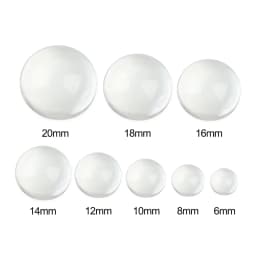 20Pcs Doll Eyes DIY Eyeballs Toys Eye Accessories 6/8/10/14/18/20mm Glass Eye Chips Crafts Toys Doll Glass Eyes Doll Accessories