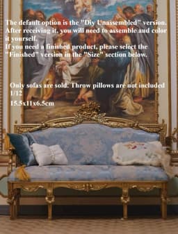 1/6 DollHouse Decoration Miniature Furniture Retro Court Sofa Floor Clock French Table Chair Baroque Piano Decoration Diy Gift