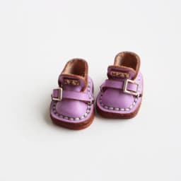 OB11 Casual Handmade Cowhide Doll Shoes Cute Fit for Body9, YMY Body, UFDOLL, GSC, Obitsu11, 1/12bjd Accessories Gift