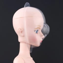 1/4 1/3 1/6 Head Cover Doll Face Make Up Protection Mask Bag Transparent Mask Acrylic for baby Azone Dollfie SD DD BJD