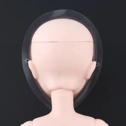 1/4 1/3 1/6 Head Cover Doll Face Make Up Protection Mask Bag Transparent Mask Acrylic for baby Azone Dollfie SD DD BJD