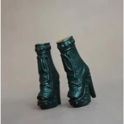 Toy accessories flat foot high heels boots shoes for your BB ST Dolls BBQB1