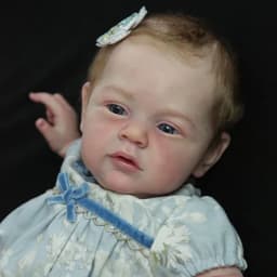 22inch Reborn Doll Kit Mary Ann By Natali Rare Limited Sold out Edition DIY Unfinished Unpainted Doll Parts with Body and Eyes