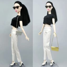 Fashion Metal Bag For 11.5" Doll Accessories Openable Chain Bag Purse For 1/6 BJD Doll Children's DIY Toys Gifts