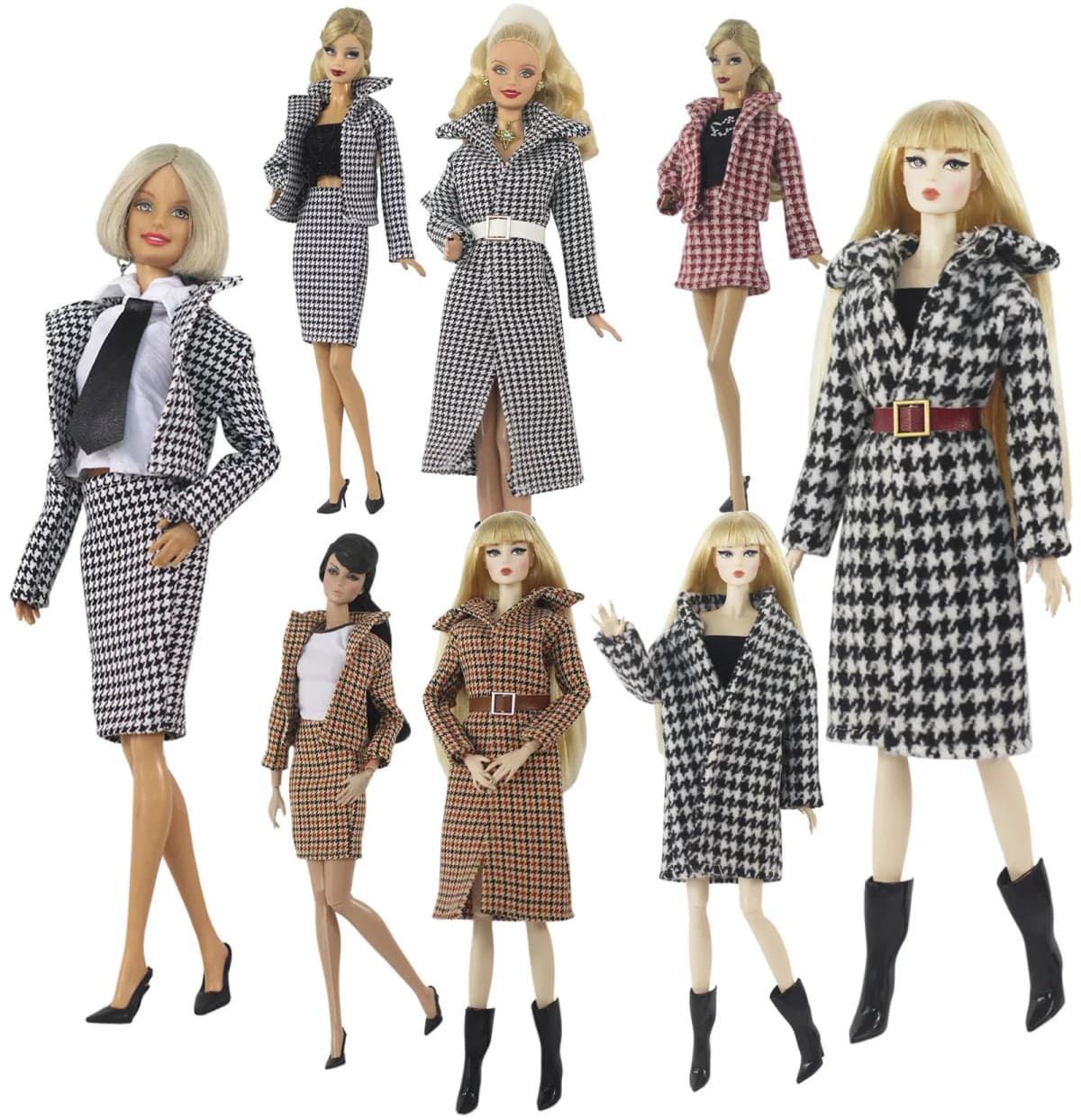 1 Set Doll Clothes 1:6 Scale Dress Outfit for 11.5 Inch 30cm Doll Many Style for Choice Gifts for Girls #03