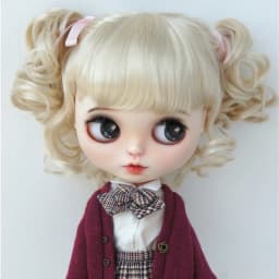 FJusuns Doll Wigs JD011 Doll Wig All Size Lovely Curls Charming Synthetic Mohair BJD Hair SD Blythes Doll Accessories Doll Hair