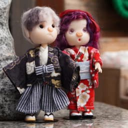 Obitsu 11 kimono Clothes Bjd Doll Clothes Accessories National Costume Japanese clothing For Ob11,Ymy,Ddf,Gsc,Body9 1/12