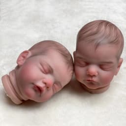 45cm Artist Oil Painted Sam Reborn Doll Kits Lifelike Real Kit Reborn Acessórios Para Peças De Bebê Em Boneca Renascidos