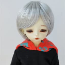 JD081 1/12 1/8 1/6 1/4 1/3 Synthetic Mohair Doll Accessories Short Girlish Cut Lati White&Yellow OB11 YOSD MSD SD BJD Wigs