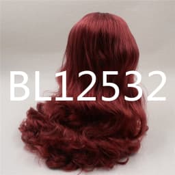 DBS blyth doll icy rbl scalp and dome wavy hair wig for DIY custom green hair purple hair blonde hair anime toy