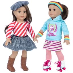 18" Girl Dolls Clothes Pants 43 Cm Reborn BabyDoll Clothes Children Girl Toys Gifts