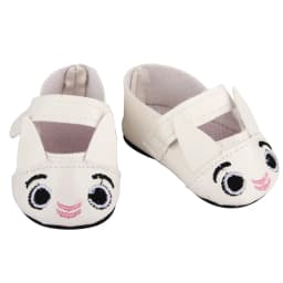 Cute Jacquard American 18 Inch Girl Doll 7cm Shoes Boots Embroidery Rabbit Cartoon Doll Shoes For 43cm Baby New Born,DIY,OG Doll