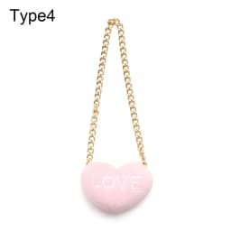 20CM Toys Miniature Bag Cartoon Animal Chain Bag Messenger Bag Handbag For Idol Dolls Accessories Dollhouse Rucksack