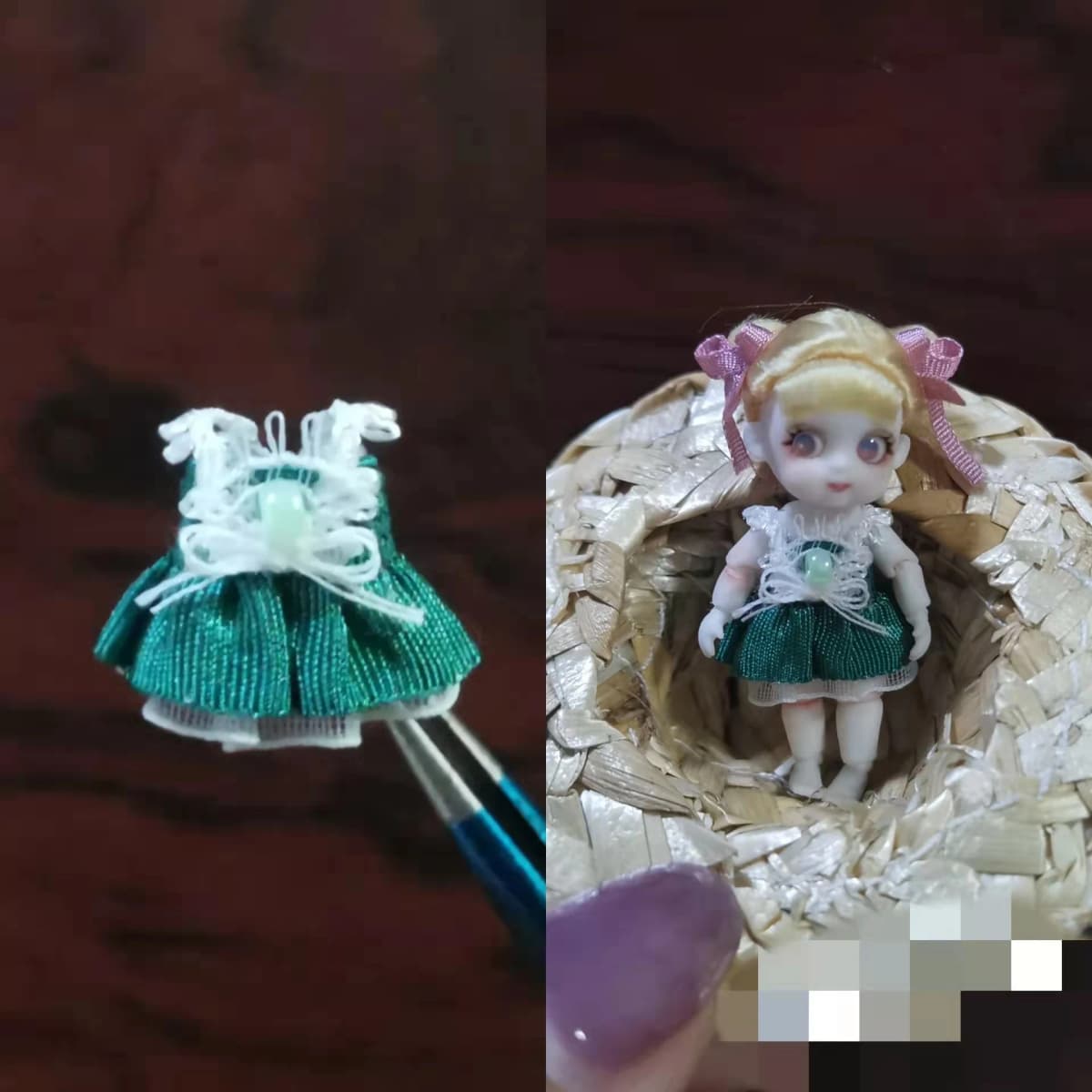 Mini doll clothes custom 3.5cm 4cm 5cm doll LAIL doll clothes