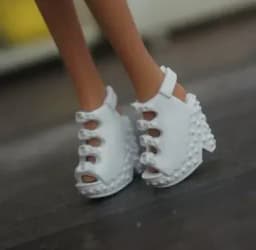 High quality YJ85 classic shoes flat foot high heels sandals fun to choose for your Barb dolls 1/6 Scale accessories