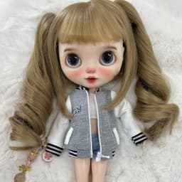Blyth Clothing Fashion Jacket Casual Jacket Baseball Coat for Azone OB22 OB24 YMY Body Licca Ob27 YMY Doll Accessories