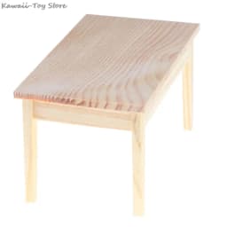 1/12 Mini Dining Table Furniture Model Toys For Doll House Decoration 1/12 Dollhouse Miniature Accessories