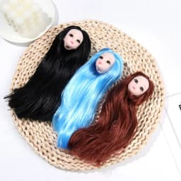 Toys Long Hairstyles Multiple Color 1/6 BJD 30 Dolls Joint Doll Head DIY Head Wear Ancient Doll Accessories