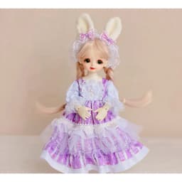 30cm Doll Clothes 1/6 Bjd Doll Clothes Lolita Style Princess Dress Up Clothes Accessories Toy Set Girls Kids Doll Toy Gift