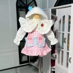 30cm Doll Clothes 1/6 Bjd Doll Clothes Lolita Style Princess Dress Up Clothes Accessories Toy Set Girls Kids Doll Toy Gift