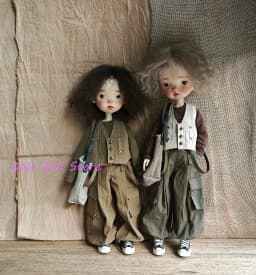 2026 Dula Handmade Doll Clothes Work Pants Long Sleeved T-Shirt Vest Landazz Blythe OB24 OB22 OB11 Azone 1/6 Doll