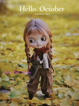 2026 Dula Handmade Doll Clothes Work Pants Long Sleeved T-Shirt Vest Landazz Blythe OB24 OB22 OB11 Azone 1/6 Doll