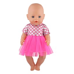 Lovely Yarn Skirt Series Doll Accessories Dress Uniclorn Fawn Kitten Heart Clothes For 18 Inch Dolls 43cm Baby New Born Doll Toy
