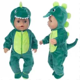 16 Inch Baby Doll Bathrobes 17 Inch Reborn Dolls Clothes Sleeping Wear