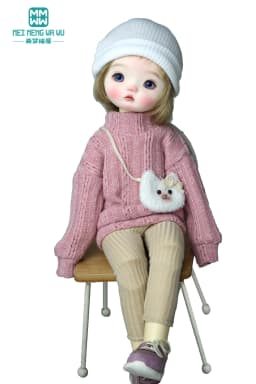 Fits 30cm 1/6 BJD Clothes YOSD MYOU Toys Spherical Joint Doll Fashion Sweaters, Leggings, Caps