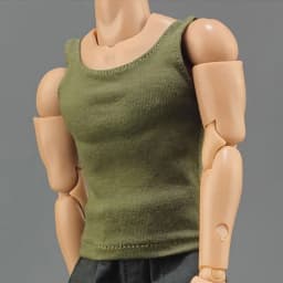 Figure Tops 1/6 Male Clothes Doll Sports Bottom Miniature Clothing Soldier Casual T-shirt Soldier Figure Accessory