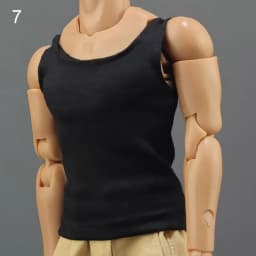 Figure Tops 1/6 Male Clothes Doll Sports Bottom Miniature Clothing Soldier Casual T-shirt Soldier Figure Accessory