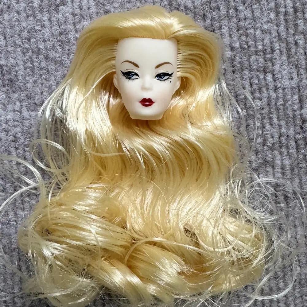 1/6 ST Face Mold Vintage Doll Heads For 30cm Solid Female Body Children Playing Gifts