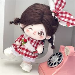 New Butter Bear Rabbit Cute 20cm Cotton Doll Clothes Tops Coat Skirt Hat Dressing Game Doll Accessories DIY Doll Dress Up Toys