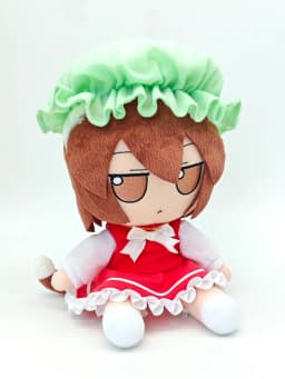 20cm TouHou Project Chen Fumo Cotton Doll Anime Cosplay Idol Star Dolls Soft Plushies DIY Change Suit Sitting Toy Figures Gift