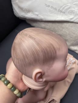 19inches Emmy Reborn Painted Doll Kits Soft Vinyl Reborn Baby Dolls Accessories DIY Realistic Toys DIY Reborn Dolls Kits