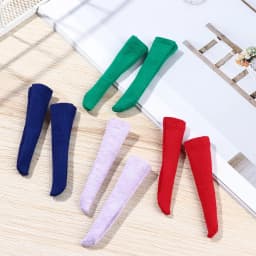 Fashion Doll Socks 1/6 Doll Stockings Clothes Accessories Candy Color Middle Tube Socks For 30CM BJD Dolls Accessories Kids Toys