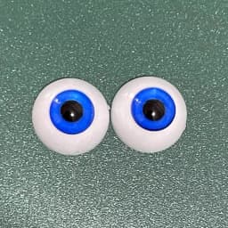 2 Pairs 12mm/14mm Eyeball DIY Toy Eye Plush Animal Eye Accessories Doll Eyeball BJD Eyes