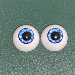2 Pairs 12mm/14mm Eyeball DIY Toy Eye Plush Animal Eye Accessories Doll Eyeball BJD Eyes