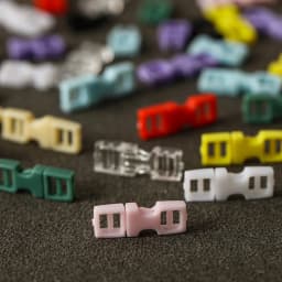 20Pcs Plastic Mini Release Buckles For Miniature Bag Doll Backpack Paracord Bracelet DIY Dog Collar Strap Webbing Outdoor Camp