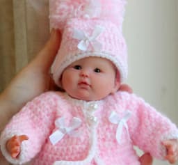 10inch Mini Reborn Doll Kit Mina Mini Triplet Unfinished Unpainted Doll Parts with Body and Eyes Blank Doll Kit DIY Toys