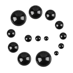 100/500 Pcs Black Safe Plastic Eyes Doll Eyes for DIY Dolls Making Toys Bear Eye Amigurumi Doll Accessories