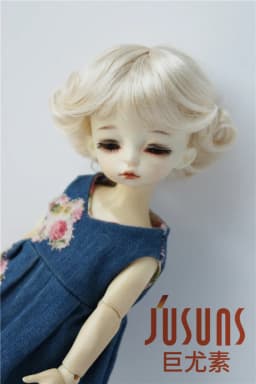 【JUSUNS】JD369 1/8 1/6 1/4 1/3 YOSD MSD SD DOD Unisex Cupid Curl Synthetic Mohair BJD Wig OB 6-7inch 7-8inch 8-9inch Doll Hair