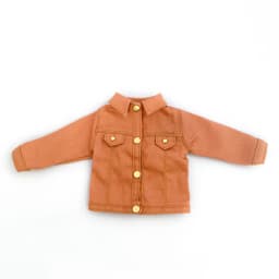 1/6 Bjd Dolls Fashion Denim Jacket Clothes Doll Cute Fisherman's Hat Doll Outfit Pink Jacket For 30cm Doll, 12inch Yosd Msd Doll