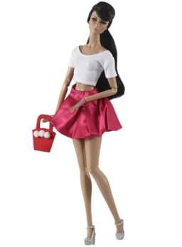Handmade T-shirt Skirt Shorts Pants Outfit for 11.5 inch 30cm Doll Many Style for Choice Gifts for Baby Doll Accessories