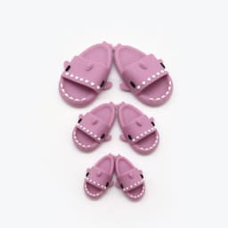 Cute Shark Slippers Doll Shoes Plastic Doll Shoes Suit for Ob11 P9 OB22 Blyth BJD12 1/6BJD YOSD Doll Accessories Gift for Girls