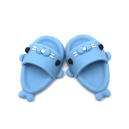 Cute Shark Slippers Doll Shoes Plastic Doll Shoes Suit for Ob11 P9 OB22 Blyth BJD12 1/6BJD YOSD Doll Accessories Gift for Girls