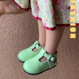 Tilda 5.6cm Mini Shoes for Paola Reina Doll, Fashion Kawaii Toy Shoe for Ruby Red Fashion Friends 1/4 Accessories for Dolls Gift