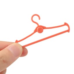 Doll Plastic Clothes Rack Garment Organizer Hangers for Dolls Handbag Clothes Kids Toy Birthday Gift Dolls Accessories